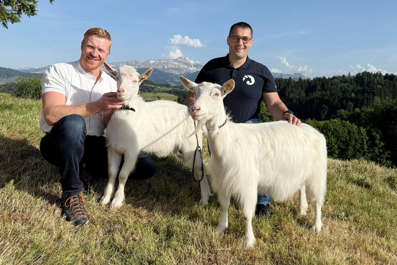 Lebendpreis Ziegen Emma und Caspar